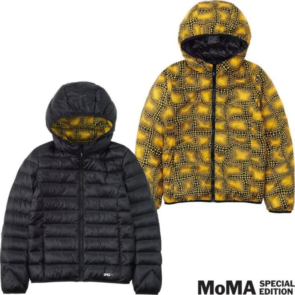 Uniqlo SPRZ NY Ultra Light Down Jacket Yayoi Kusama small RARE!